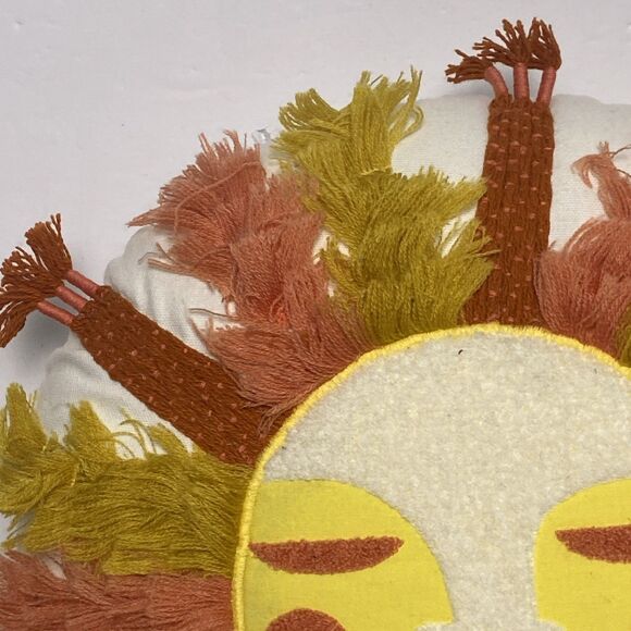 Fringed & Embroidered Sun Rd. Throw Pillow Gold - Opalhouse designed w/ Jungalow - Picture 5 of 8